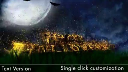 Scary Halloween Ghost - After Effects Template