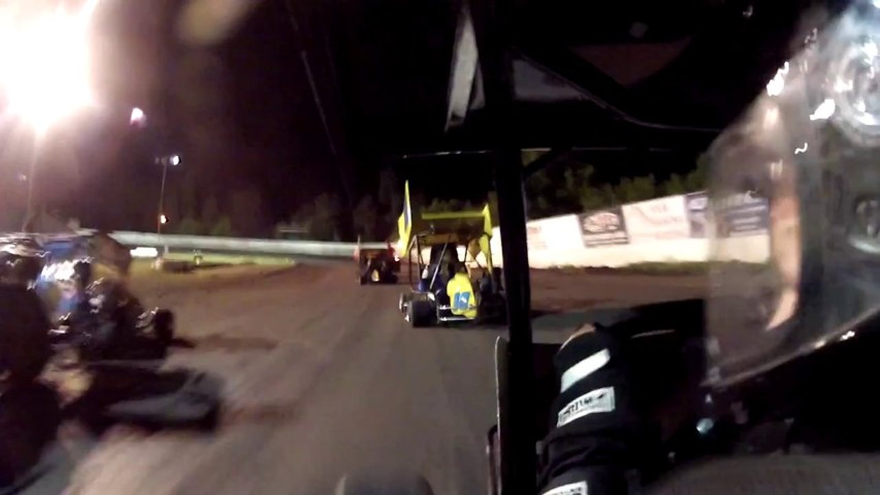 Go Pro HD - Go Kart Racing At Cycle Land Speedway