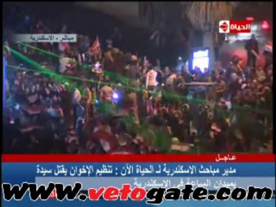 اتصال مدير مباحث الاسكندرية على قناة الحياة
