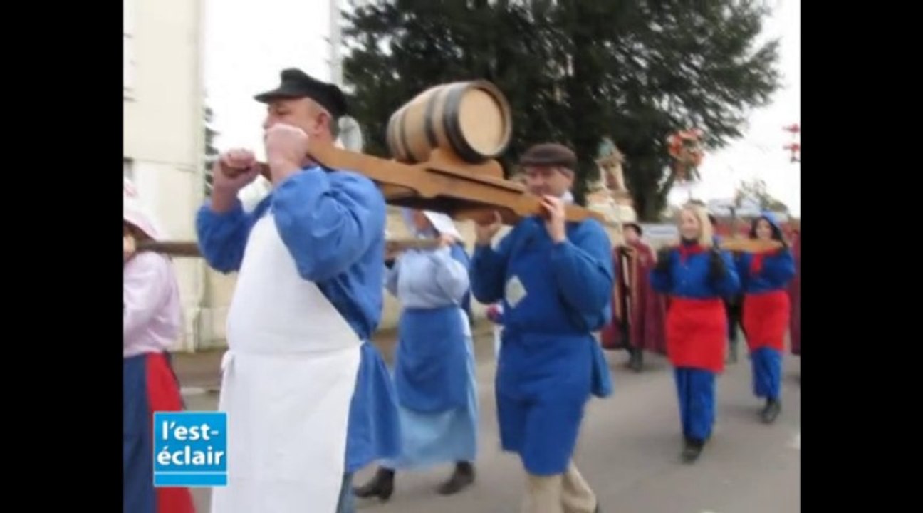 Les vignerons fêtent la Saint-Vincent à Bar-sur-Aube