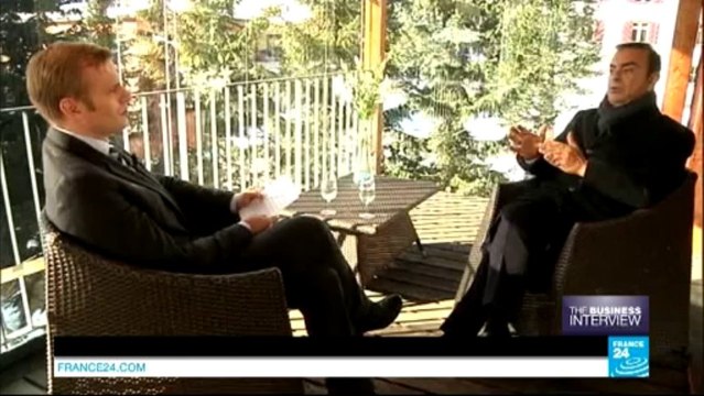 THE BUSINESS INTERVIEW - DAVOS - Carlos Ghosn, CEO, Renault-Nissan