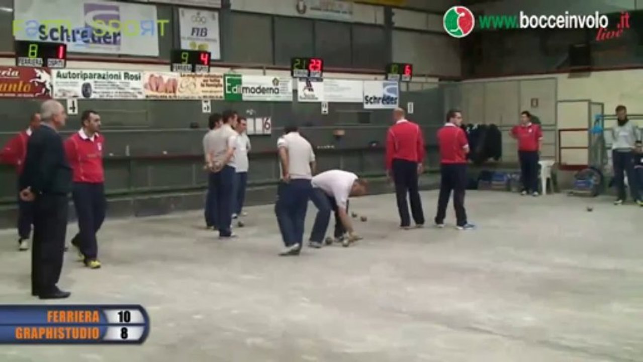 Campionato serie A 2013-14 - Ferriera Vs Graphistudio - 3° Turno Tradizionali