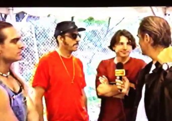 Primus backstage at Woodstock 94