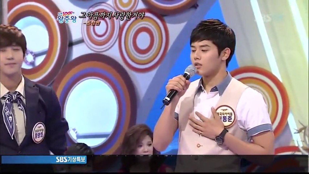 110626 挑戰1000曲 桐俊 - 그 아픔까지 사랑한거야 (by 동준)