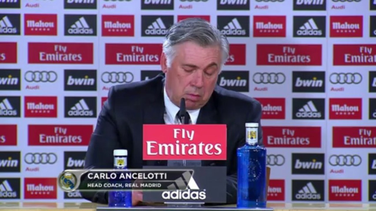 Carlo Ancelotti no está preocupado por Bale