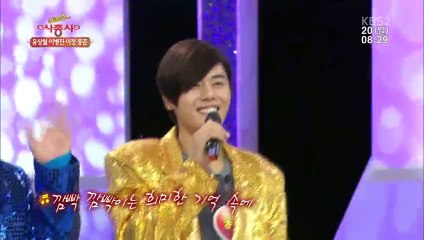 131020 Quiz show 桐俊歌唱表演 cut