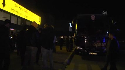 Galatasaray kafilesi Gaziantep'te