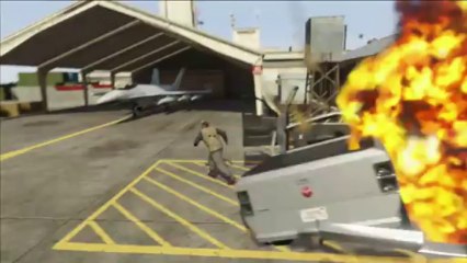 FAIL avion de chasse GTA 5 Merci GameBlog !