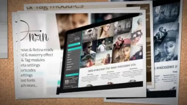 Inzin Responsive Blog WordPress Theme Download