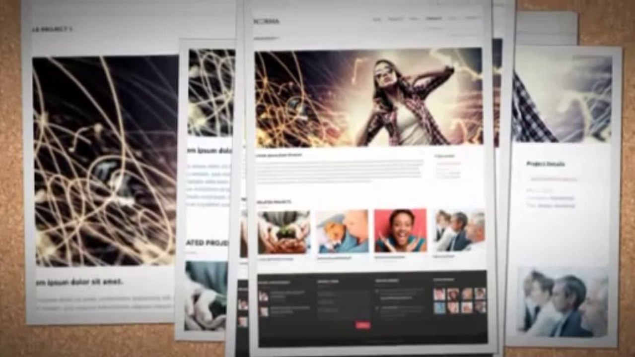 NORMA Clean Responsive WordPress Theme Download