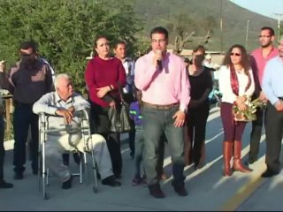 INAUGURACIÓN DE LA CALLE PRINCIPAL EN CUCARACHAS