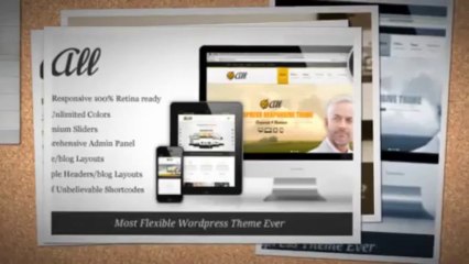 ALL Responsive MultiPurpose Theme Download