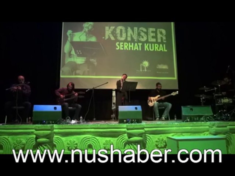 Nusaybin’de Serhat Kural konseri düzenlendi