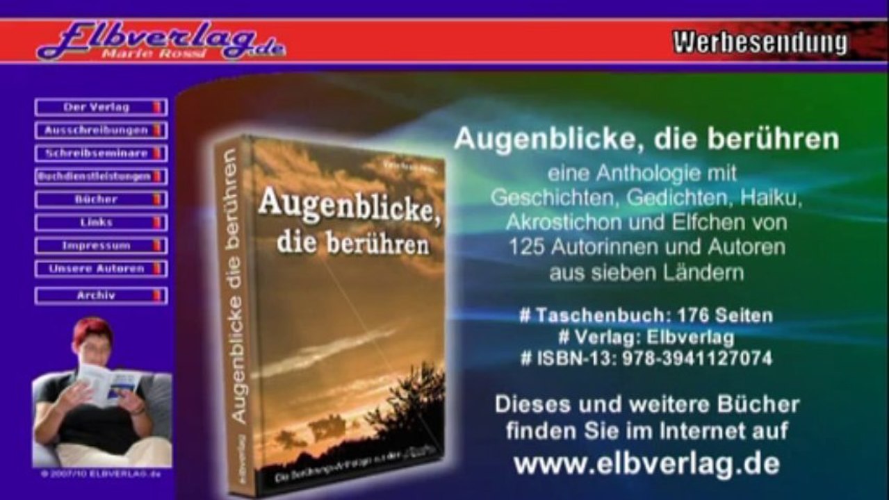Werbesendung 'Bücher aus dem Elbverlag'