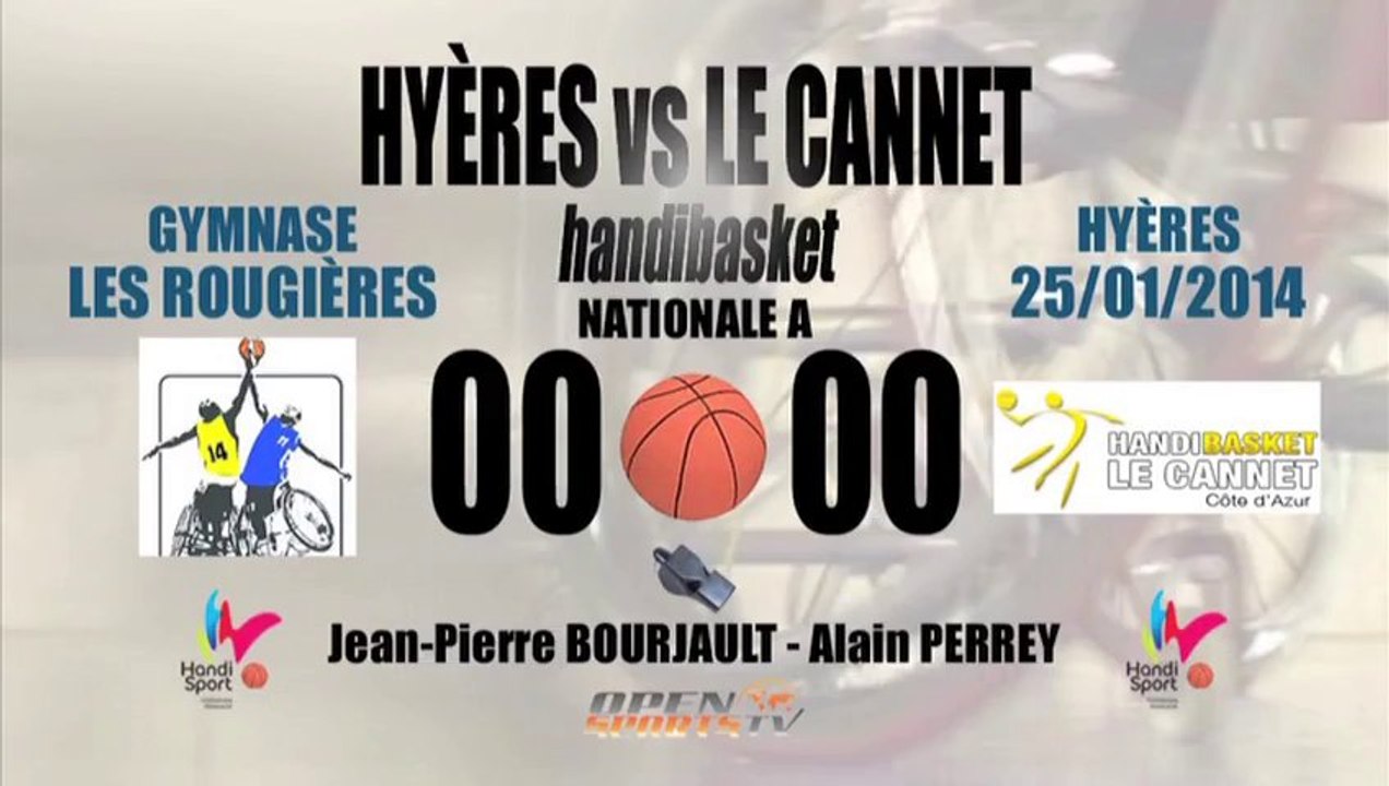 HANDIBASKET HYÈRES vs LE CANNET