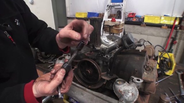 Classic VW BuGs How to Fix Broken Fuel Pump Base Stand in Block