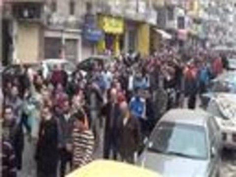 مسيرات مناهضة للانقلاب بالإسكندرية بذكرى ثورة يناير