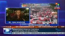 Abarrotaron seguidores del FMLN el centro de San Salvador