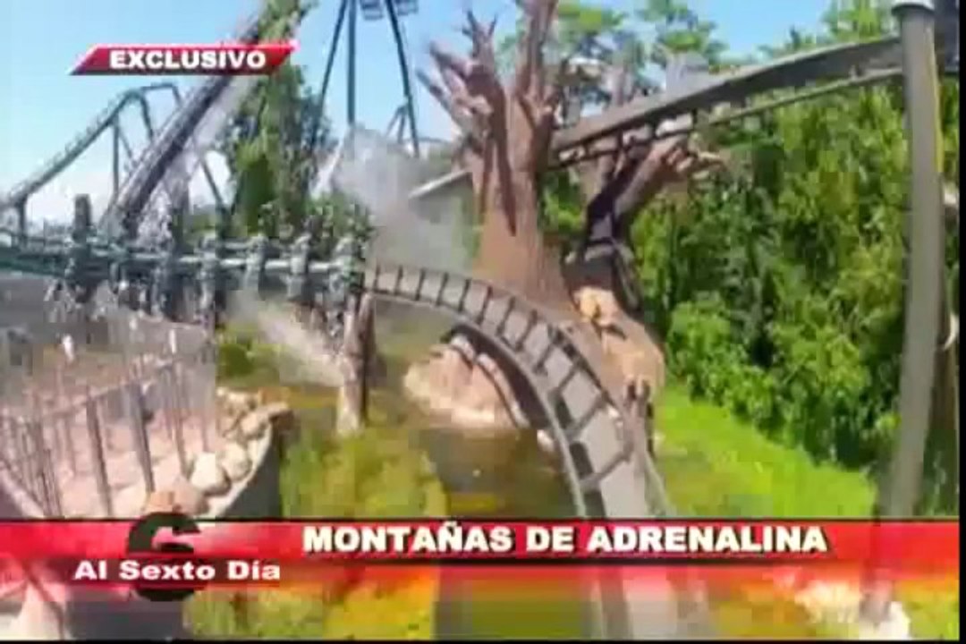 Montañas de adrenalina: las montañas rusas más extremas del planeta