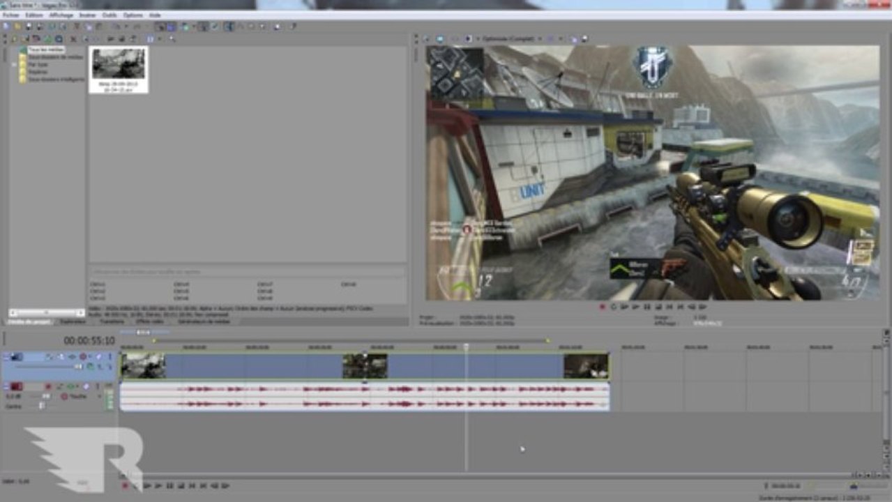 Astuce : AVI non-compressé sur Sony Vegas