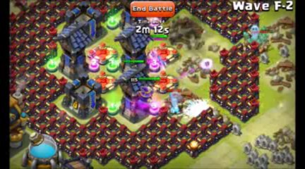 Castle Clash Blatant Hacking and Wave F in Here Be Monsters 2014 jan