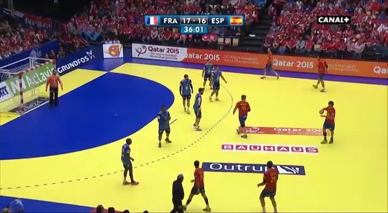 Les roucoulettes de Valentin Porte - France vs Espagne - demi finale  Euro 2014