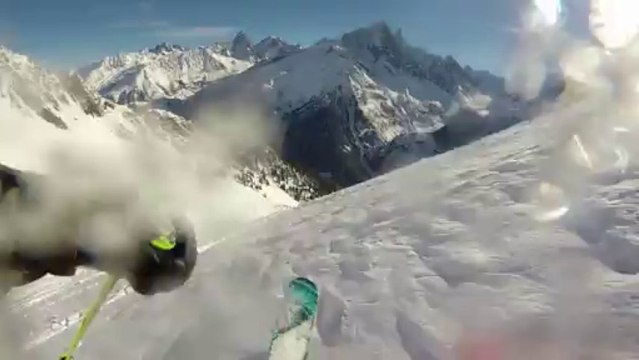 FWT14 - GOPRO Run of Fabio Studer - Chamonix Mont Blanc