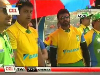 Kerala Strikers Vs Telgu Warriors 1st Inning Telgu Warriors Over 01 - 05