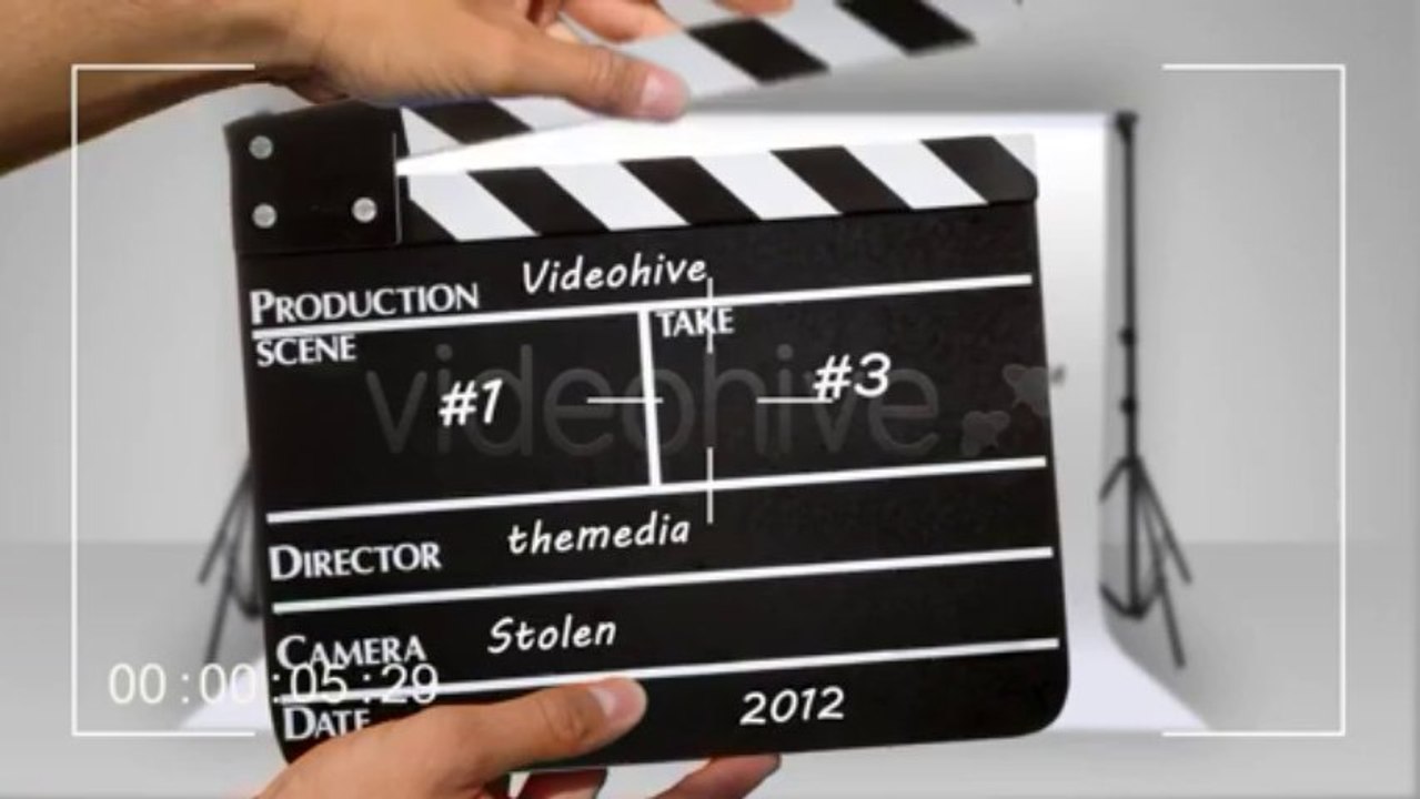 Movie Director Logo Opener - After Effects Template