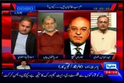 DUNYA Kyun Arshad Sharif with MQM Haider Abbas RIzvi (25 Jan 2013)