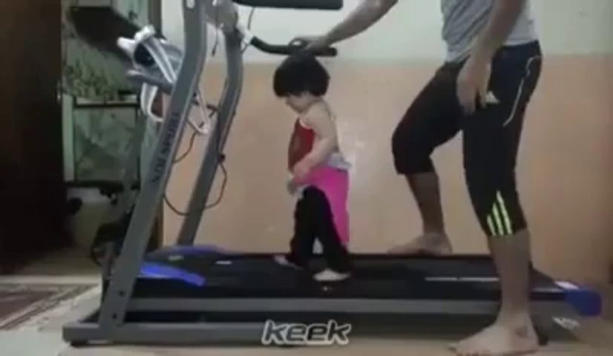 Baby On Treadmill