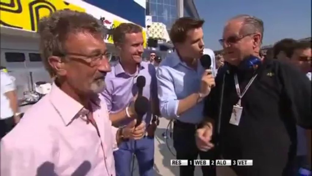 BBC F1 2010: Alan Webber interview (2010 Hungarian Grand Prix)