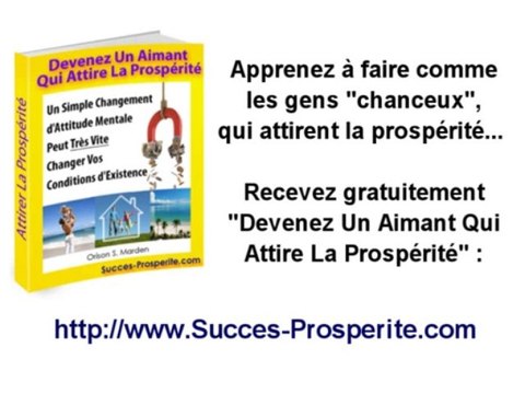 Devenez Un Aimant Qui Attire La Prospérité