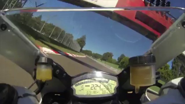 Tour commenté du circuit d'Imola sur la Ducati 899 Panigale Imola