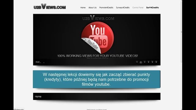 U2bviews - Lekcja 1 - Jak zrobić konto? / Jak się zarejestrować? [Prosty poradnik HD]