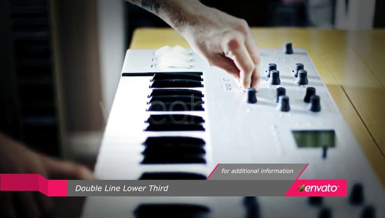 Music Lower Third - After Effects Template