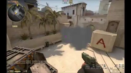 csgo mirage smoke ct & transfert