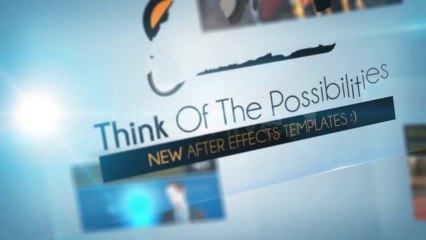 Glass promotion for businesses - After Effects Template