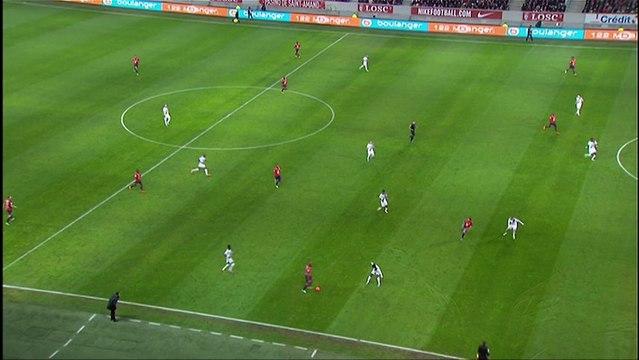 But Salomon KALOU (34ème) - LOSC Lille - Stade Rennais FC - (1-1) - 24/01/14 - (LOSC-SRFC)