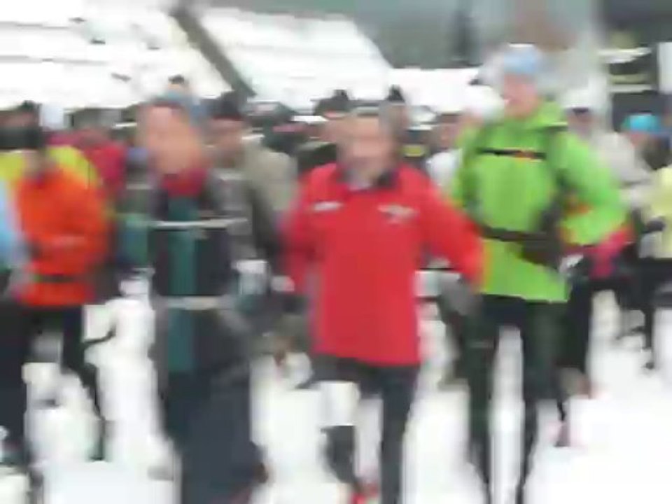 Départ Hivernale de Méaudre 2014