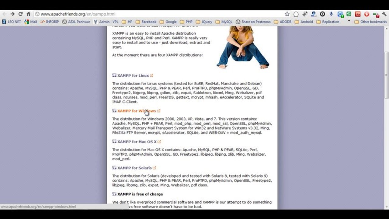 PHP Tutorial Urdu - 2 - Installing XAMPP Free Urdu Tutorials Video training by Pakistan Education taleem.tv