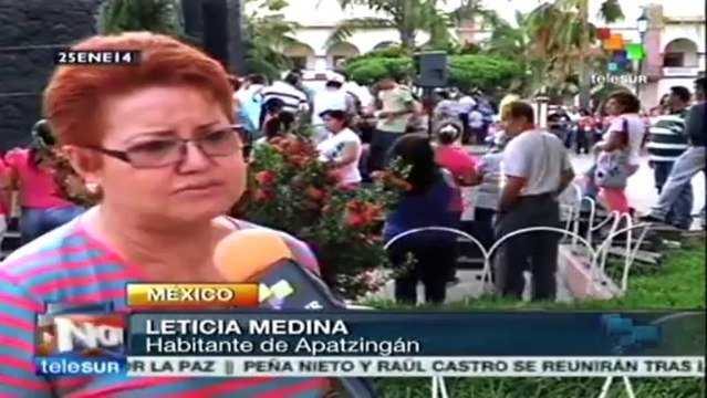 Enfrentan michoacanos con armas y oraciones a grupos delictivos