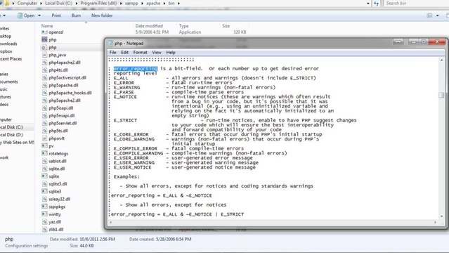 PHP Tutorial Urdu - 12 - Errors Reporting Free Urdu Tutorials Video training by Pakistan Education taleem.tv