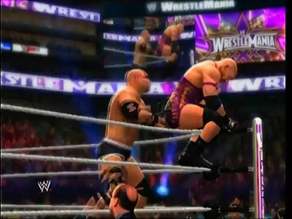 WWE 2K14- Goldberg vs Ryback (Fantasy Match)