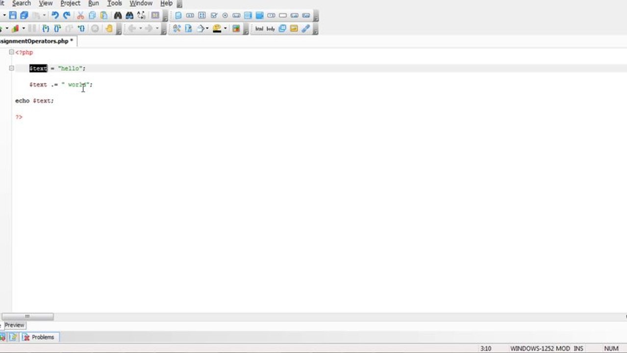 PHP Tutorial Urdu - 18 - Assignment Operators Free Urdu Tutorials Video training by Pakistan Education taleem.tv