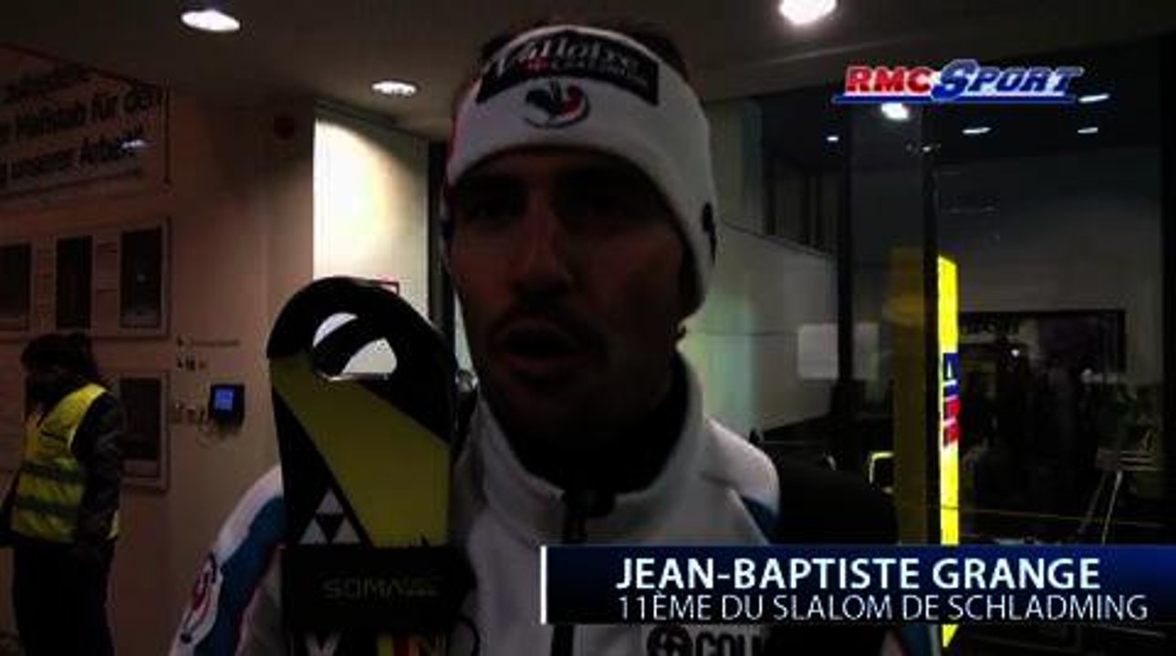 Slalom de Schladming / Grange : "Le bilan est correct" 28/01