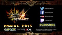 Monster Hunter 4 Ultimate Announcement Trailer 【HD】 (2015)