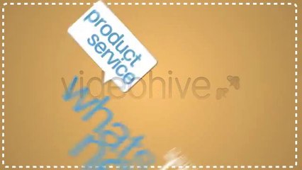 Cream Kinetic Typo - After Effects Template