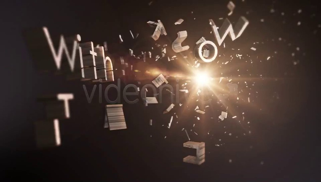 Shatterize - After Effects Template