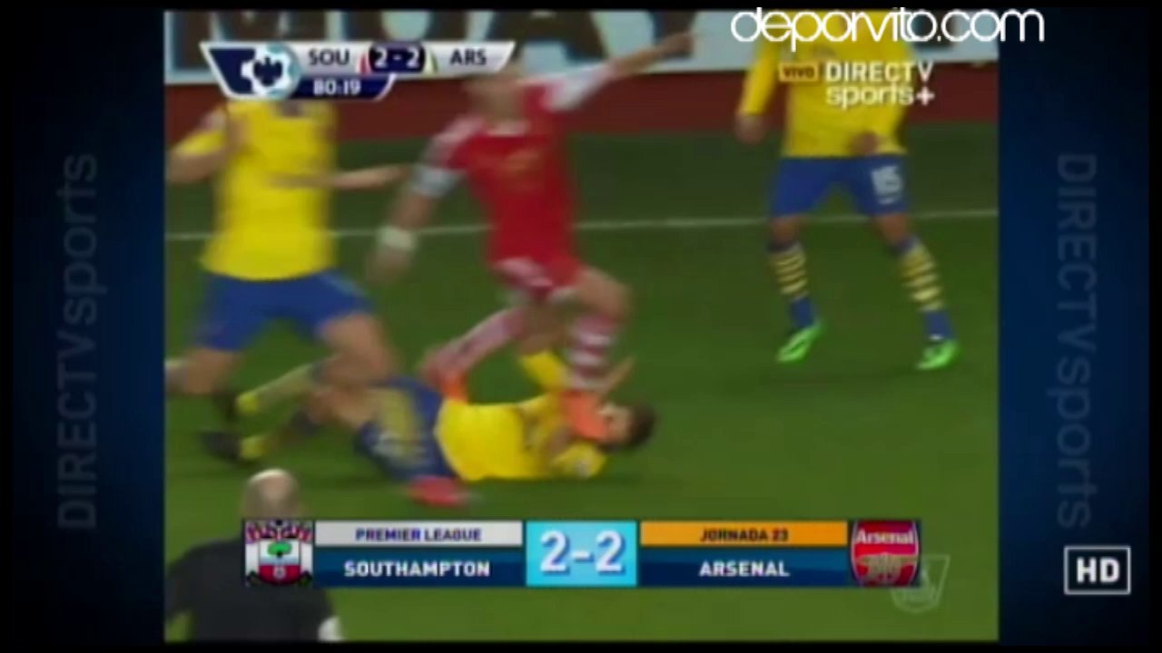 Southampton 2-2 Arsenal